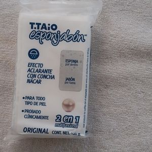 Esponjabón 2-in-1 Cleanser - White